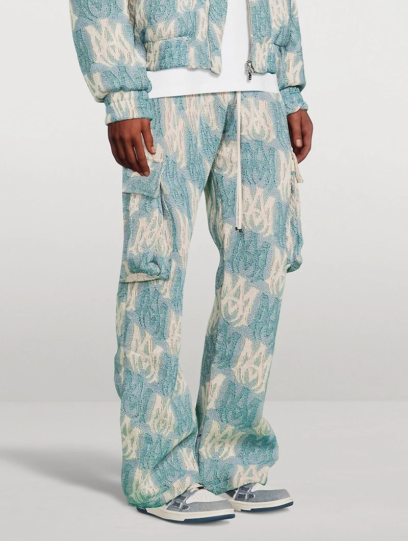 M.A. Tapestry Flared Cargo Pants