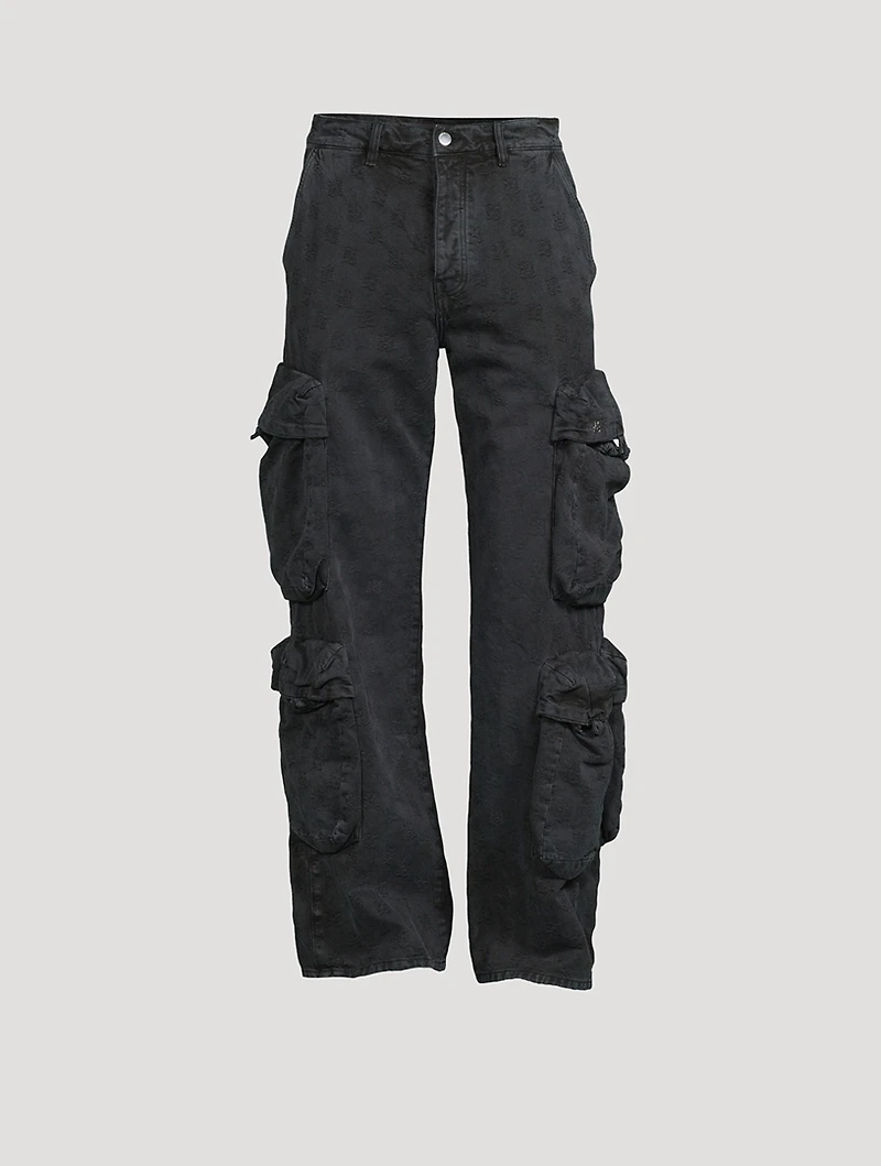Paisley Utility Cargo Pants
