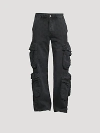 Paisley Utility Cargo Pants