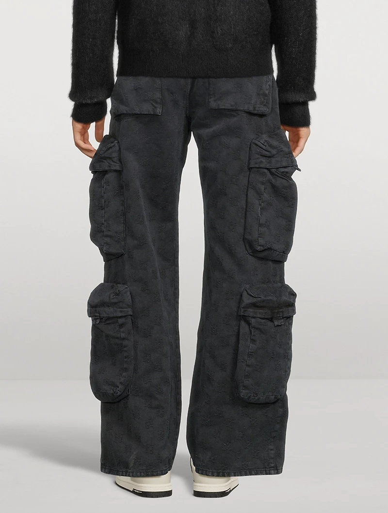 Paisley Utility Cargo Pants