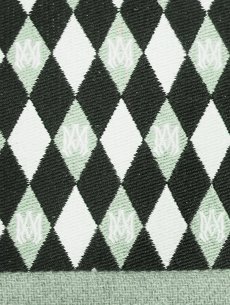 Wool-Blend Jacket With Diamond Embroidery