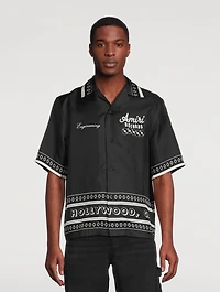 Silk Short-Sleeve Shirt