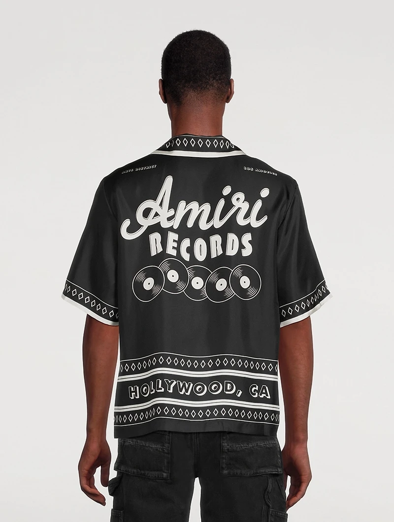Silk Short-Sleeve Shirt