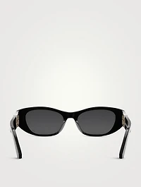 30Montaigne S9U Oval Sunglasses