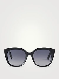 DiorMidnight R1I Cat Eye Sunglasses