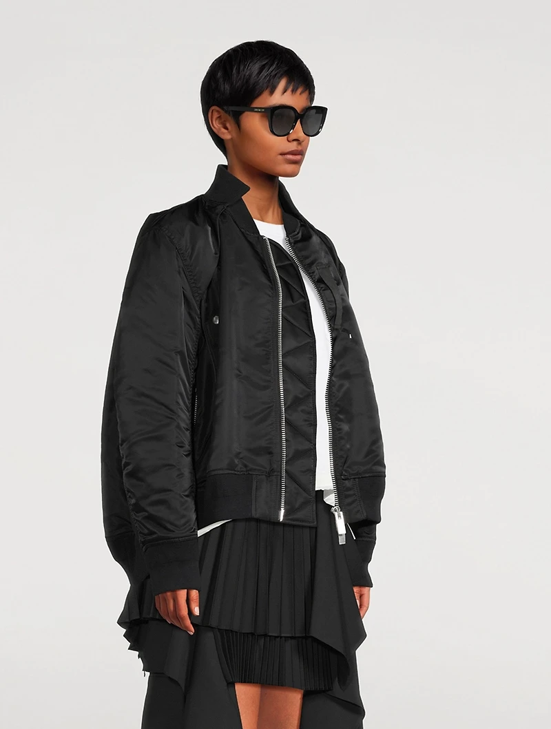 DiorMidnight R1I Cat Eye Sunglasses