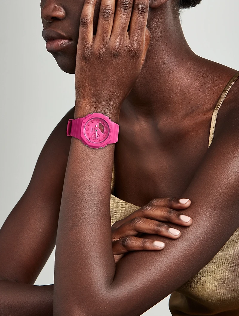 G Shock Resin Strap Watch