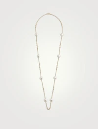 Aurelia 18K Gold South Sea Pearl And Diamond Necklace