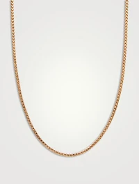 Gold Franco Box Chain Necklace