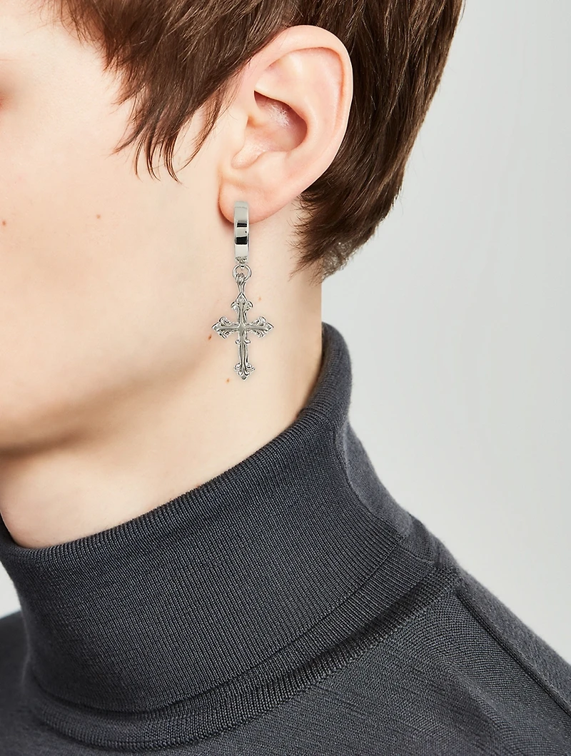 Avelli Cross Single Earring