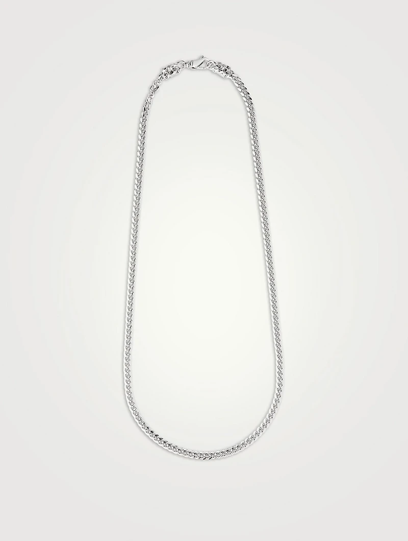 Minimal Edge Chain Necklace