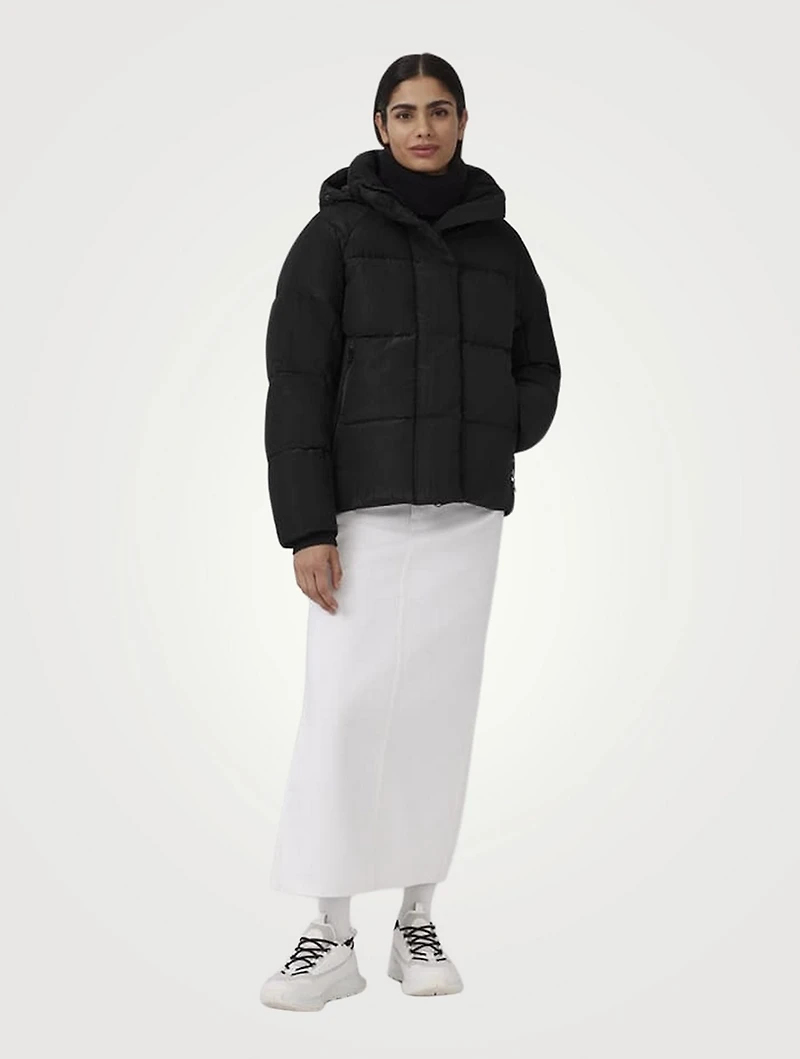 Junction Black Label Shiny Crinkle Down Parka