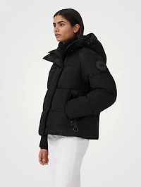 Junction Black Label Shiny Crinkle Down Parka