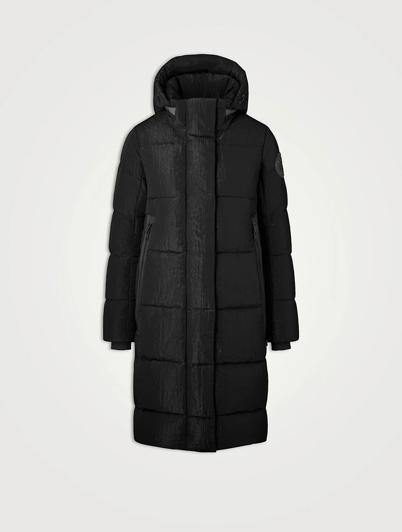 Byward Black Label Shiny Crinkle Down Parka