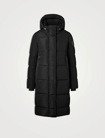Byward Black Label Shiny Crinkle Down Parka