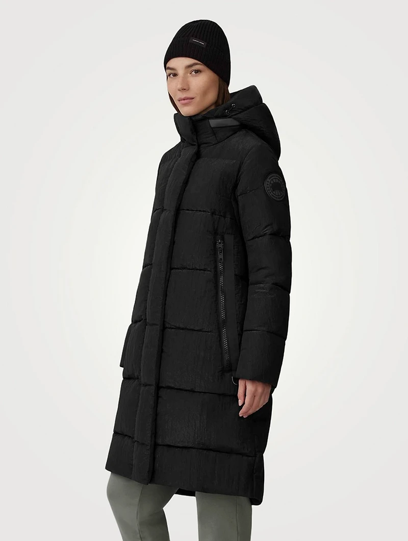 Byward Black Label Shiny Crinkle Down Parka
