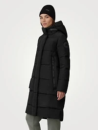 Byward Black Label Shiny Crinkle Down Parka