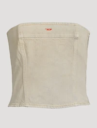 De-Ville Strapless Denim Top