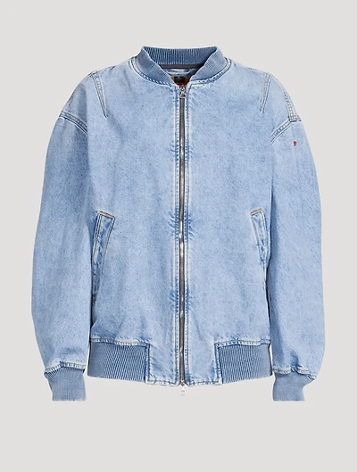 D-Vinz Denim Bomber Jacket
