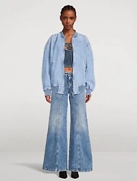 D-Vinz Denim Bomber Jacket