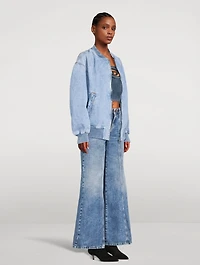D-Vinz Denim Bomber Jacket