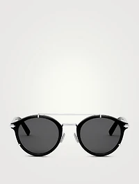 DiorBlackSuit R7U Round Sunglasses