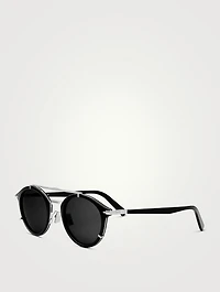 DiorBlackSuit R7U Round Sunglasses