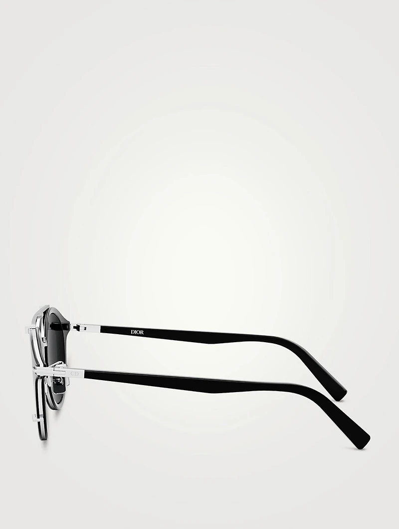 DiorBlackSuit R7U Round Sunglasses