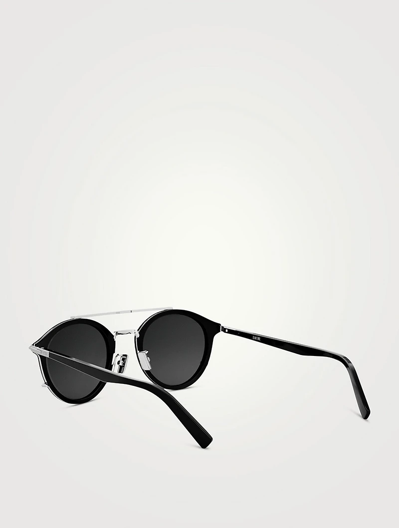 DiorBlackSuit R7U Round Sunglasses