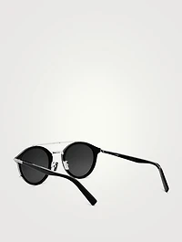 DiorBlackSuit R7U Round Sunglasses