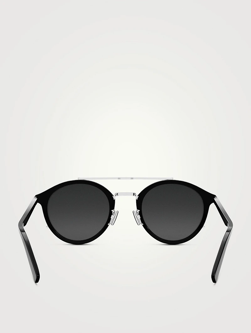 DiorBlackSuit R7U Round Sunglasses