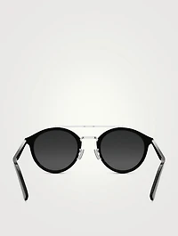 DiorBlackSuit R7U Round Sunglasses