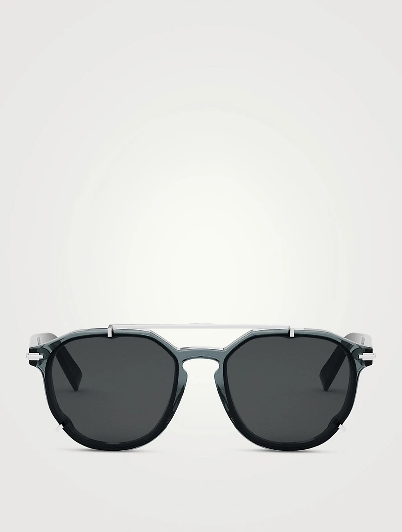 DiorBlackSuit RI Round Sunglasses