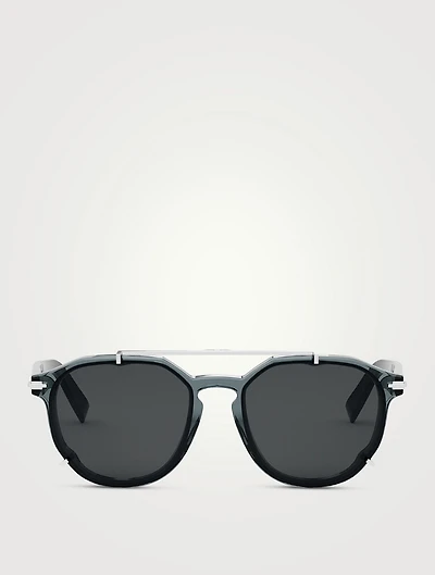 DiorBlackSuit RI Round Sunglasses