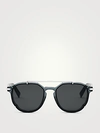 DiorBlackSuit RI Round Sunglasses