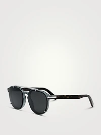DiorBlackSuit RI Round Sunglasses