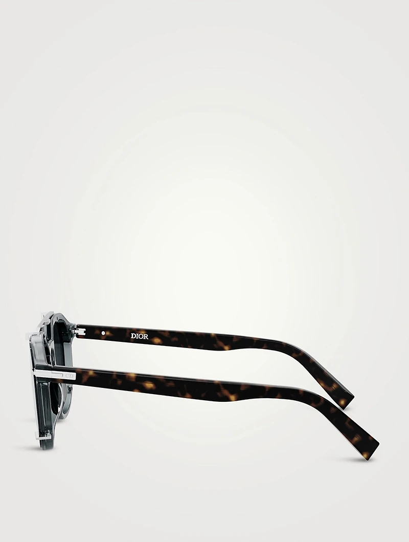 DiorBlackSuit RI Round Sunglasses
