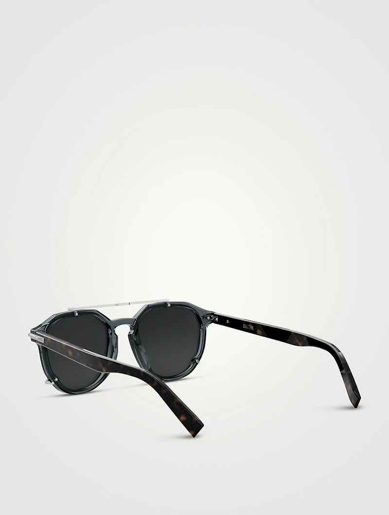 DiorBlackSuit RI Round Sunglasses
