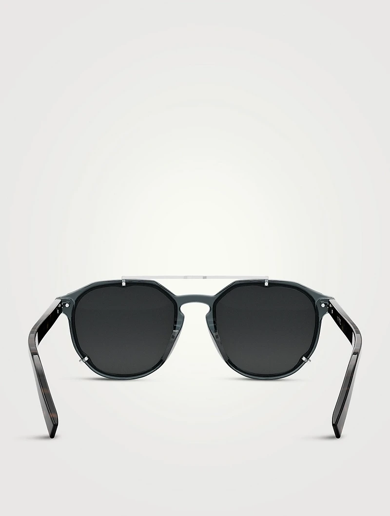 DiorBlackSuit RI Round Sunglasses
