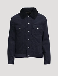 Neil Stretch Corduroy Trucker Jacket