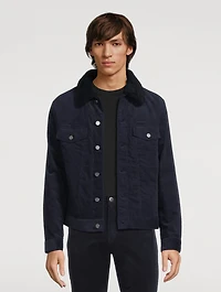 Neil Stretch Corduroy Trucker Jacket