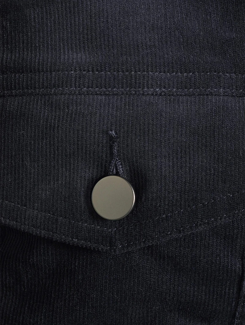 Neil Stretch Corduroy Trucker Jacket
