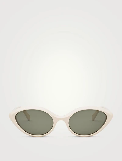 Thin Cat Eye Sunglasses