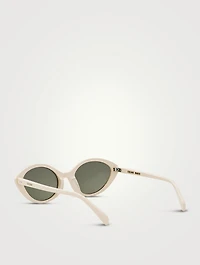 Thin Cat Eye Sunglasses