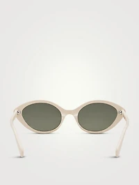 Thin Cat Eye Sunglasses