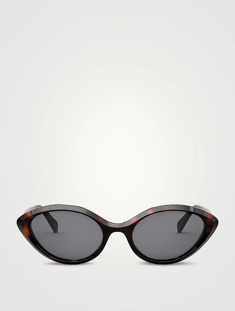 Thin Cat Eye Sunglasses