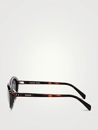 Thin Cat Eye Sunglasses