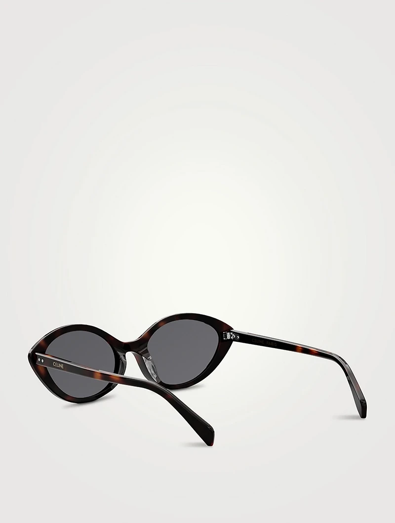 Thin Cat Eye Sunglasses