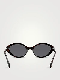 Thin Cat Eye Sunglasses