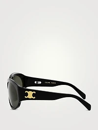 Triomphe Oval Sunglasses